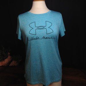 Ladies Under Armour Blue Tee